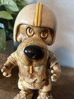 Vintage 1977 Football Bank - Dog Bank - Creative Manufacturing Inc - Made In Usa