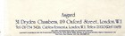 Van Morrison - Letter From Promoter To Pat Egan 1979 Concerning Concert Finances