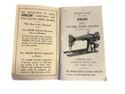 Singer 201-2 Electric Sewing Machine Owner s Manual Instruction Booklet