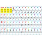 Universal Piano Music Keyboard Sticker 37 49 61 88 Key Note Removable 15 5 X40mm
