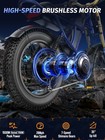 1500w Adult Teen Electric Bike Bicycle 28 Mph Motorcycle 15 6ah Fat Tire E Bike
