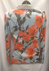 Western Collection Custom Light Blue Floral Medium Rail Show Shirt