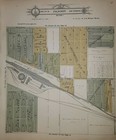 Old 1911 Plat Map   City Of Jackson  Jackson Co   Mi   Mi Central Railroad Yards