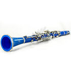 Upgraded  New Band Approved Sky Blue Clarinet W Mouthpiece Reeds Cloth And More