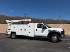 2009 Ford F550 Service Truck With Maintainer Bed And 3216-20 6k Hydraulic Crane