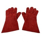 Hermes - Red Suede Women s Gloves