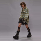 Nwt R13 Boyfriend Shirt In Turquoise Plaid Size Xs