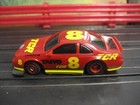 New Tyco Ho Slot Car   Tcr Red  8 Tyco Race Car With Red Wheels   