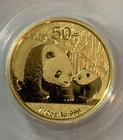 2011 China Gold Panda 50 Yuan  1 10 Oz First Strike Pcgs Ms70