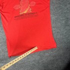 Vintage 70s Faded Garfield Libra Zodiac T Shirt Red Men s Xl