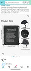 Football Definition Drawstring Waterproof Bag Backpack Black Sling Bag b2 