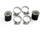 High Temp Exhaust Couplings Clamps 1 id For Yamaha Banshee Yzf350 Yfs200 Rapt   