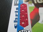 Chris Rix 2005 Sage Hit Florida State Authentic Game Worn Jersey Card  cr