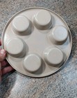 Anchor Hocking Microware Muffin Cupcake Pan Pm 447 Ti 486 4 Beige Tan 10  Bake