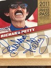2011 Press Pass Legends The King Richard Petty Autograph Card Rare 01 Of Only 10