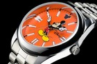 Disney Exclusive Mickey Mouse Collaboration Watch Vintage Reproduction Yellow