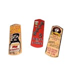 3 Vintage-style Decorative Wooden Bar pub beer Signs 4 5   x13    V g Japan