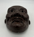 Vintage Antique Hand Carved Wooden Chinese Opera Mask