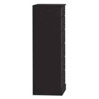 Astrid Black 6-drawer Dresser 20 In  Chest Of Drawers For Bedroom Black Clothes