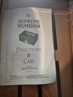 High Gloss Beveled Glass Top Unique Inlay Design Cigar Humidor - Holds Up To 100