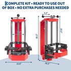 Heavy Duty Strut Spring Compressor 3000 Lbs Capacity Coil Spring Compressor Tool