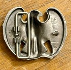 Avon Silver Majestic Patriotic American Eagle Wings Spread Metal Belt Buckle