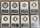 2019 S Silver Eagle Limited Edition Set Fdi Ngc Mercanti Signed - Flag Label