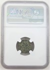 Rare Bronze Prutah Of Judaea     1st Revolt  Ngc Certified  2nd Year  Ad 67 68