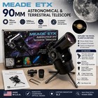 Meade Etx 90mm Maksutov-cassegrain Telescope 1250mm P n 3514-03-01 New