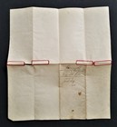 1858 Antique Hand Drawn Plat Map Lancaster Pa Eliz Sapper Now To Jacob Seitz