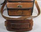 Rare 1999 Shamrock Leathers Grand American 100th Anniversary Leather Shell Bag