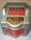 Vintage 1930 s Groetchen Wings Penny Vendor Trade Stimulator Cigar  Slot Machine