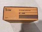 New Icom Ic-a16 Vhf Air Band Radio Transceiver Aviation Handheld