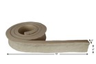 Chiseled Edge Concrete Countertop Edge Form Liner  10 l  120   X 4 w X 1 75 d