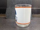 Vintage 1980   s Chicago Bears Nfl Football   Exxon Mobil Frosted 12 Oz Glass