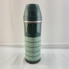 Vintage Landers Frary   Clark Universal Thermos Cork Aluminum Green Vb-2604