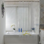 72 x72  Solid Clear Waterproof Bathroom Shower Curtain Liner Transparent Curtain