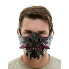 Adults Half Face Mask Halloween Evil Devil Party Face Mask Cosplay Party Fun
