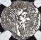 Emperor Marcus Aurelius Silver Denarius 161-180ad Ngc Genuine Ancient Roman Coin