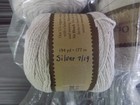 Appalachian Cotton  8 Balls  Silver  194  Each  100   Organic Cotton Us Grown