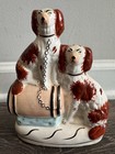 Cavalier King Charles Spaniel Ceramic Figurine  Hand-painted  8  Tall  5 5  Wide