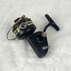 Vintage Penn 712z Spinning Fishing Reel Black Gold Made In Usa Saltwater Fresh