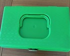 Vintage Wil-hold Wilson Mfg Sewing Box Lime Green With Tray 10 X 6 X 6 Inches