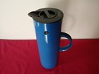 Vintage Stelton Blue   Black  Thermos 12  - Erik Magnussen - Denmark