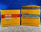 Expired Kodak Ektachrome 160   Kodachrome 40 Super 8 Film Lot Of 2