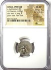 Ancient Greek Ionia Ephesus Silver Ar Drachm Bee Coin 100 Bc  Ngc Choice Xf  ef 