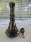 1964 Jim Beam  i Dream Of Jeannie  Genie Bottle Decanter Smoke Green W  Stopper