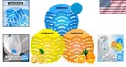 Essential 12-pack Urinal Screen Deodorizer - Reduce Odors With Three Scents