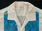Vintage 1950s  royal Mens Shop  Small Aloha Cabana Shirt Waikiki Honolulu Hawaii