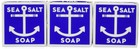 Sea Salt Soap Set - 3 Pack  4 3 Oz Each  Natural Exfoliating Bath Bars  Moisturi
